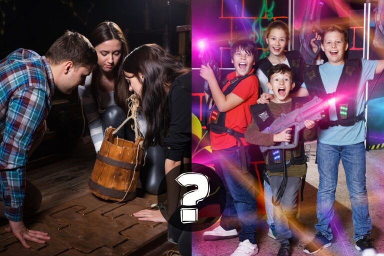 Escape game ou laser game