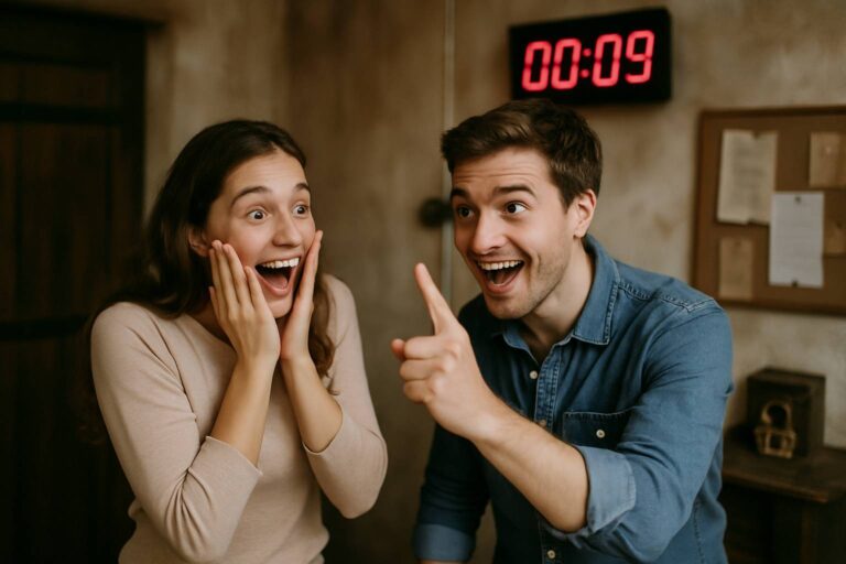 Escape game : que faire quand le temps est presque écoulé ?