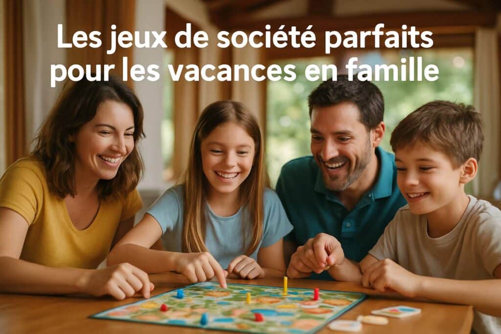 Les jeux de société parfaits pour les vacances en famille