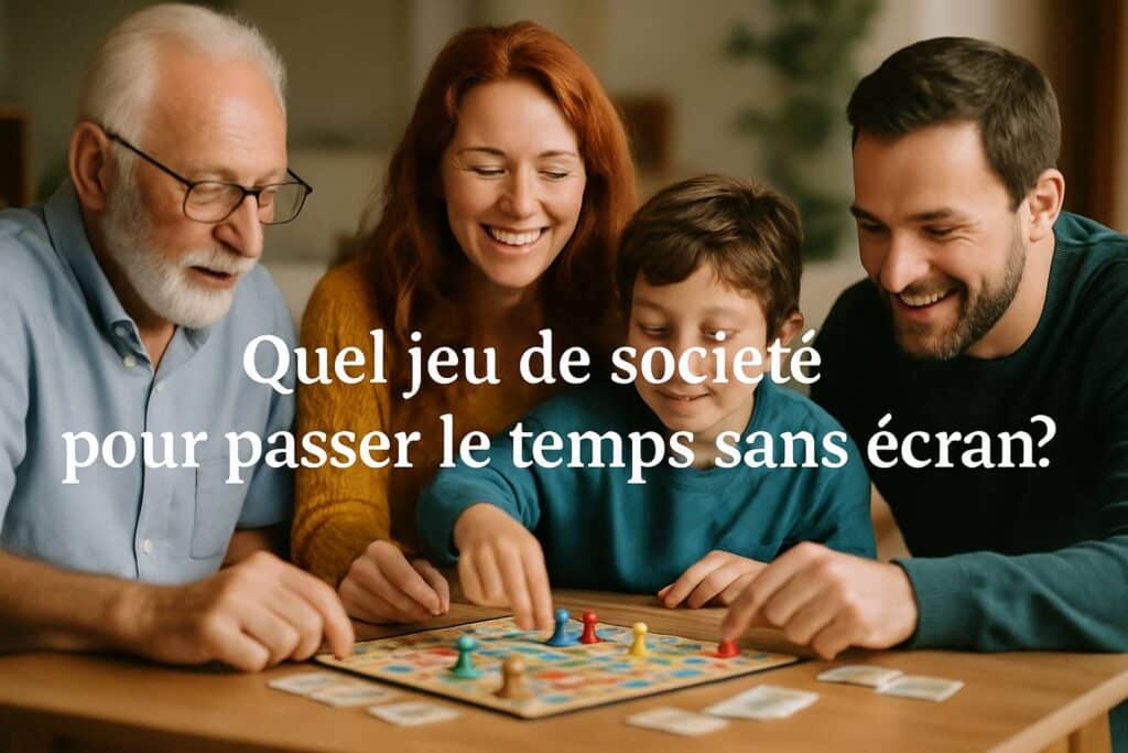 Quel jeu de société pour passer le temps sans écran ?