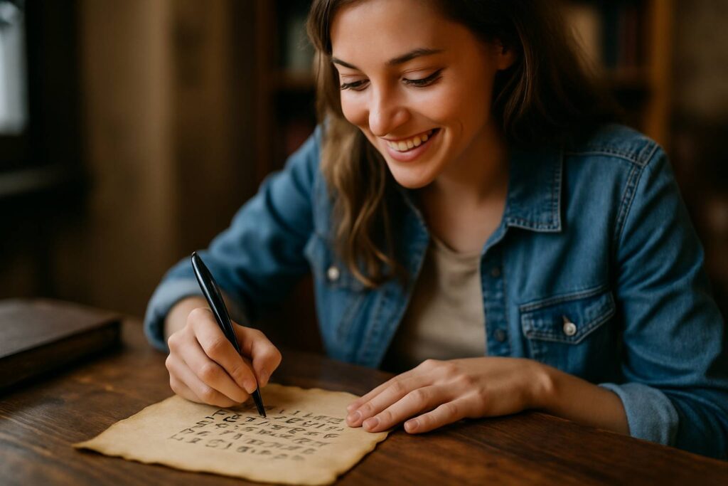 Comment créer un message secret pour un escape game ?