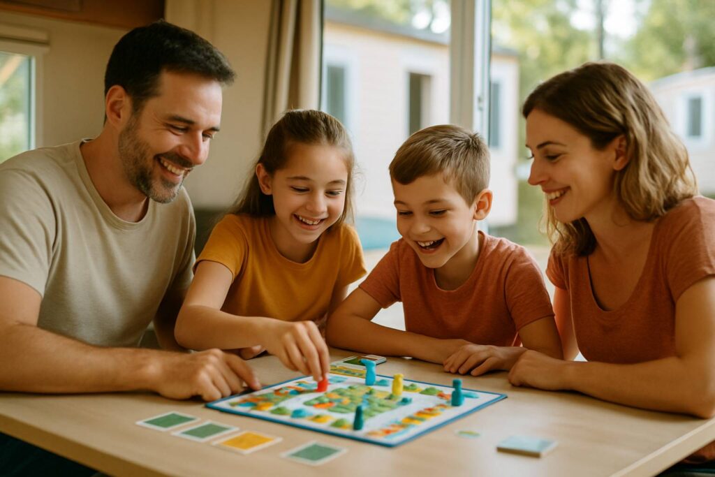 Quel jeu de société choisir pour jouer dans un mobil-home en vacances ?