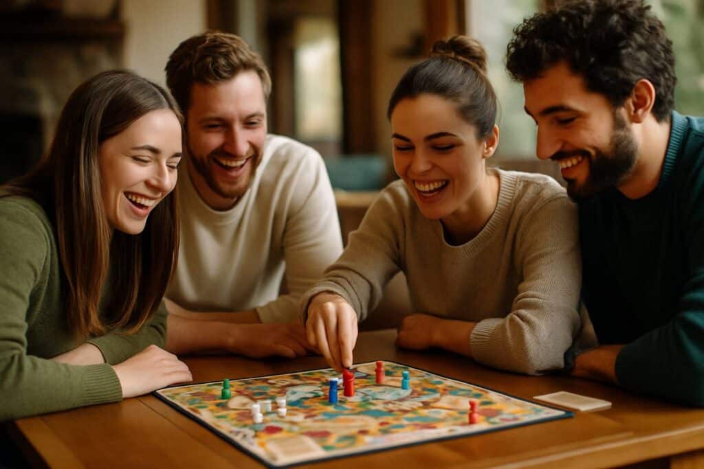 Quel jeu de société jouer pendant un week-end dans un gîte entre amis ?