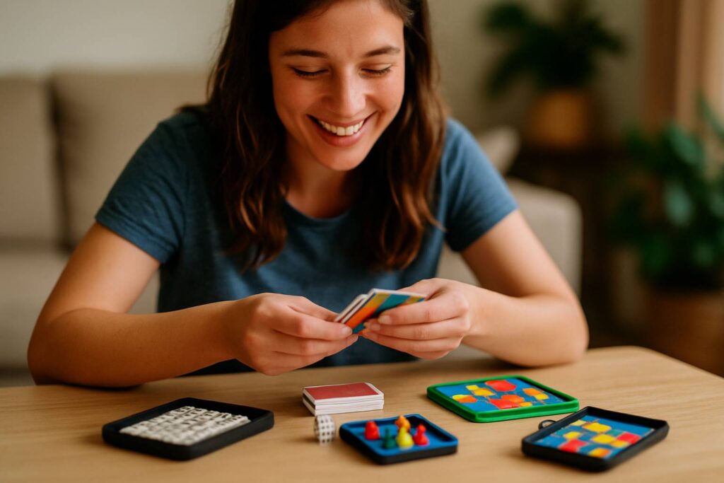 Quels jeux de société découvrir quand on aime les jeux faciles à transporter ?