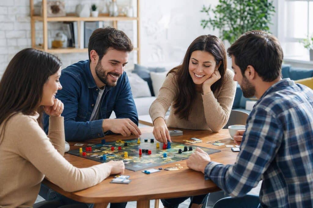 Quels jeux de société jouer quand on est quatre joueurs ?