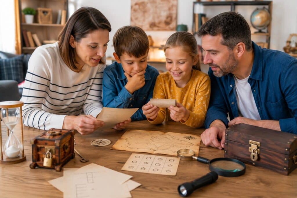 Escape game familial : comment créer des énigmes accessibles à tous ?