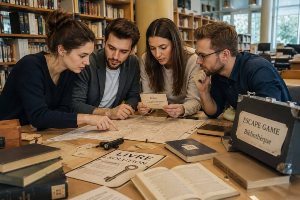Escape game en bibliothèque : comment créer un jeu autour des livres ?