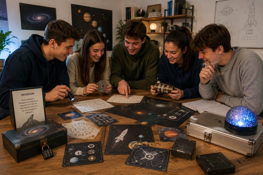 escape game thème espace