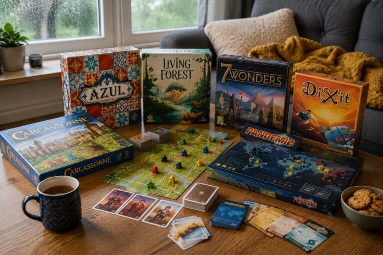 jeux de société pour un week-end pluvieux