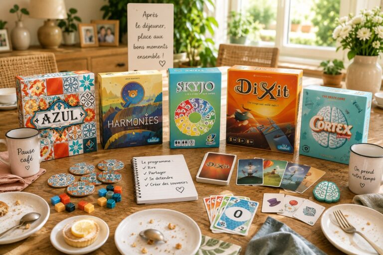 jeux de société après déjeuner dimanche