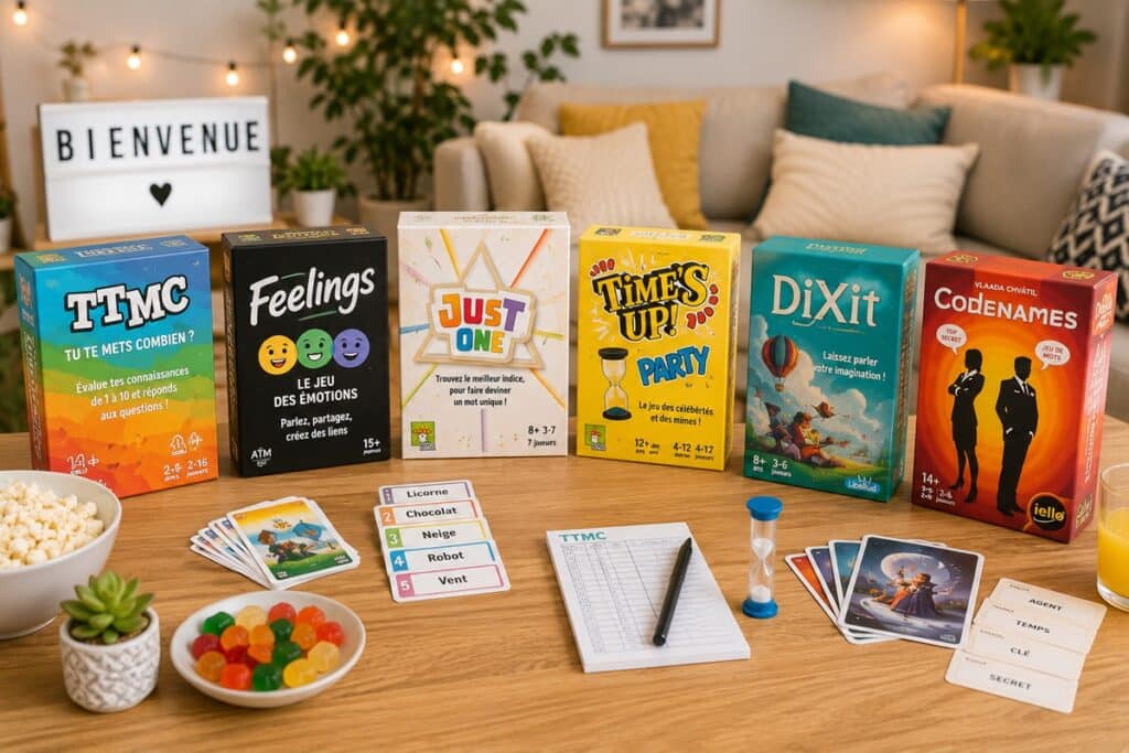 jeux de société pour briser glace entre invités