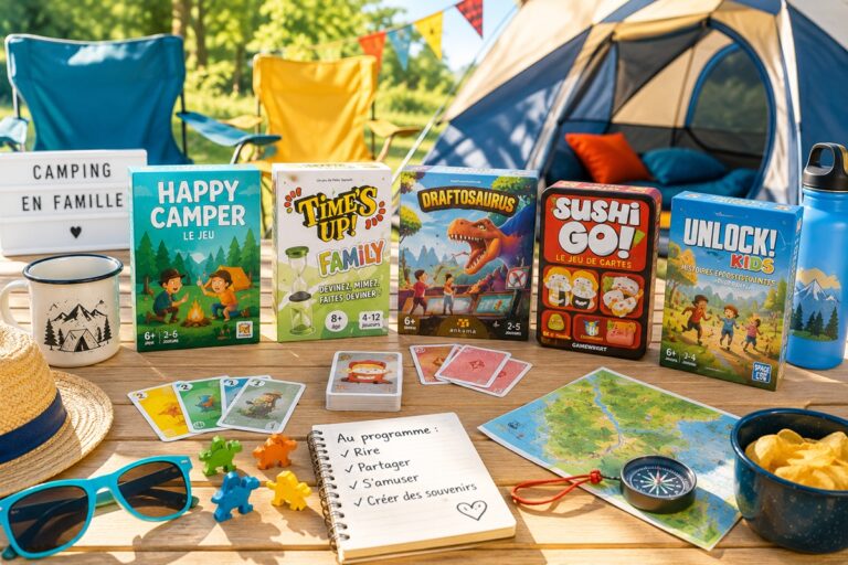 jeux de société pour le camping