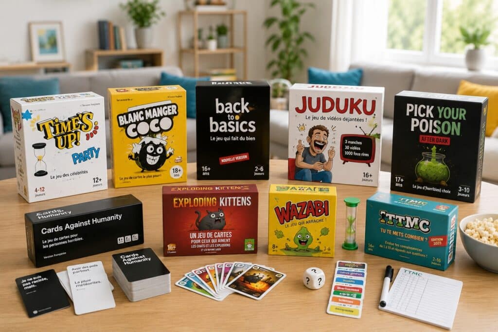 jeux de société pour rire entre amis